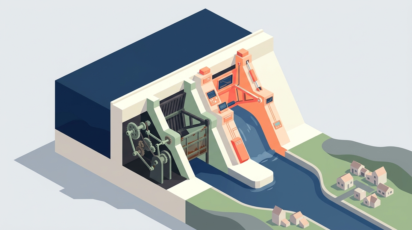 Macon's 60-Year-Old Flood-Control Dam Is Getting Automated Gates