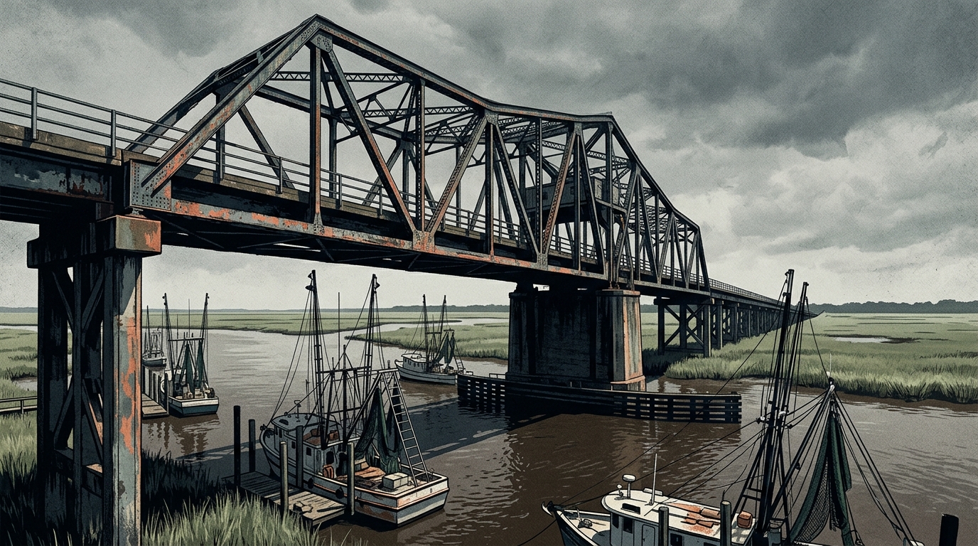 Darien, Georgia's Aging River Bridge Gets Replacement After Years of Concern