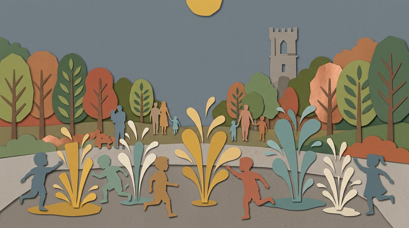 Meriden, CT Adding Splash Pad to Historic Hubbard Park This Summer