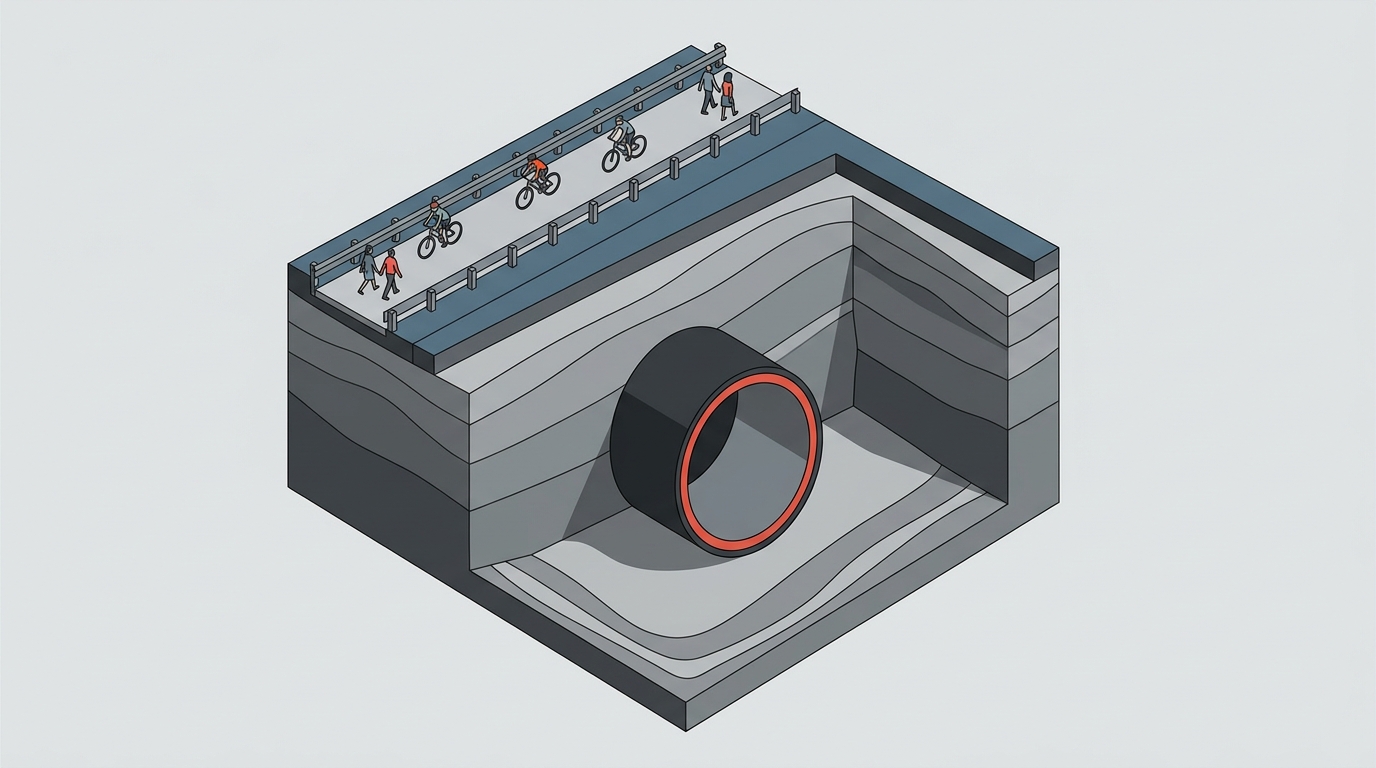 Minneapolis Replacing Major Water Main Beneath Cedar Lake Trail