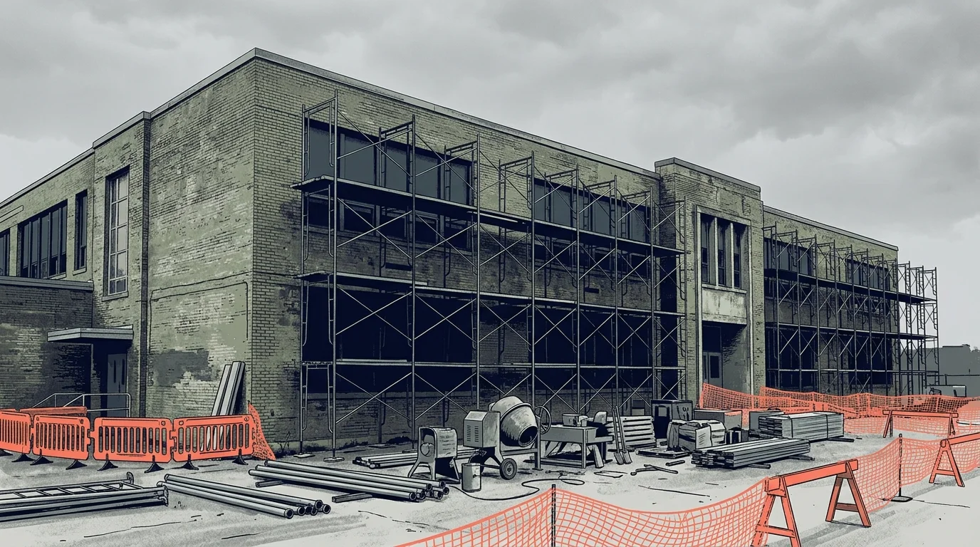 Roy-Hart High School Getting Major Overhaul After Decades of Wear