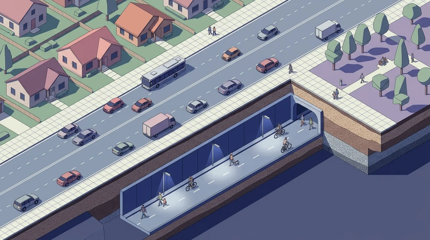 Amarillo Getting Underground Trail Crossing to Link Neighborhoods to Westside Park