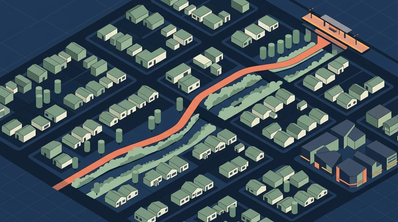 Doraville Threading Greenway Through Its Neighborhoods as Flood Fix and Trail