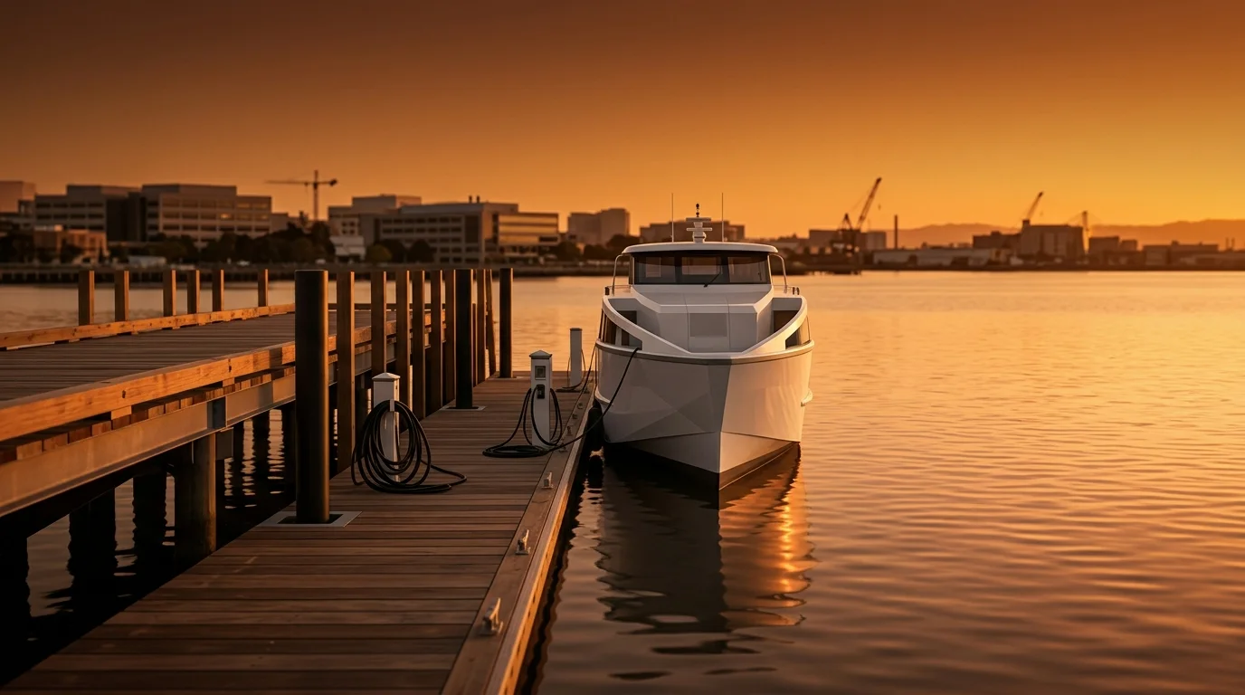 San Francisco Finally Building Mission Bay Ferry Landing, Wired for Electric Vessels