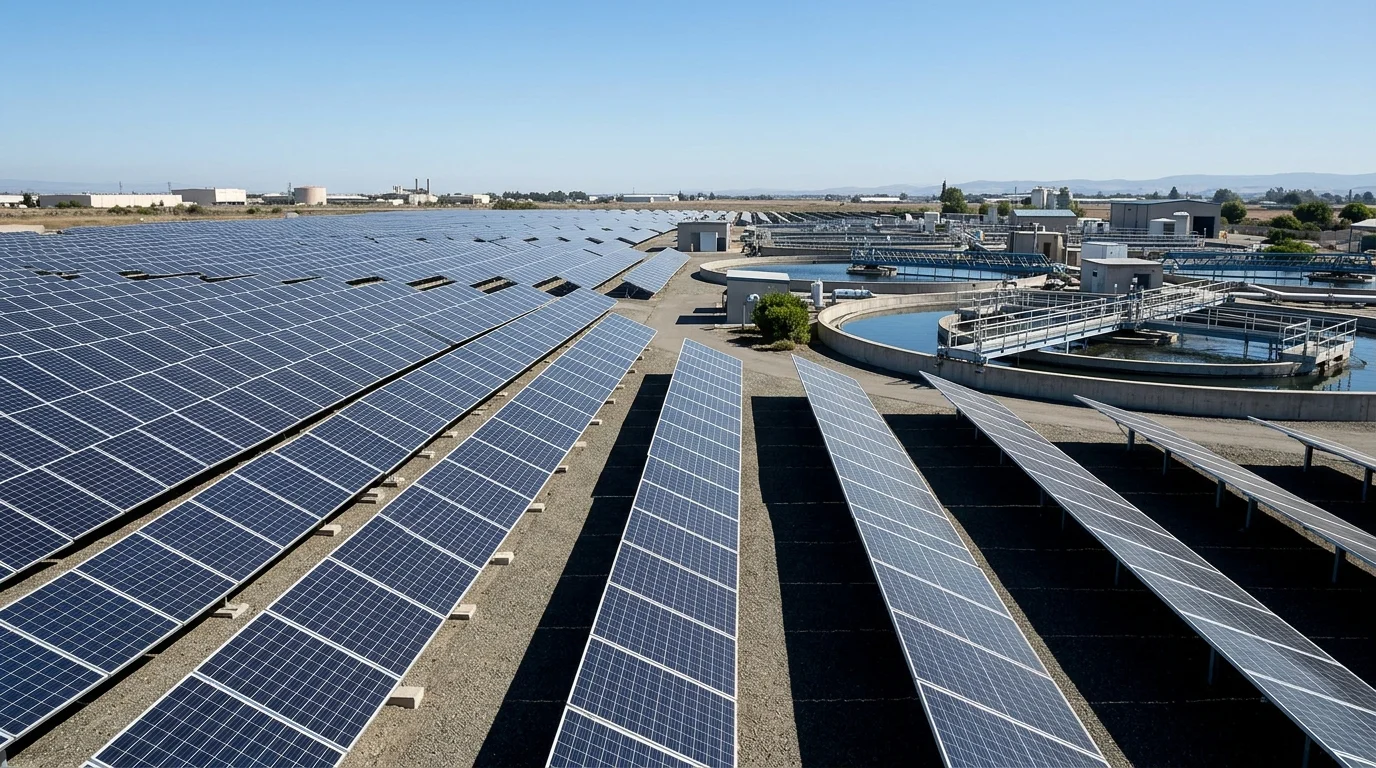 Lansing's Wastewater Plant Is Going Solar to Cut Energy Costs