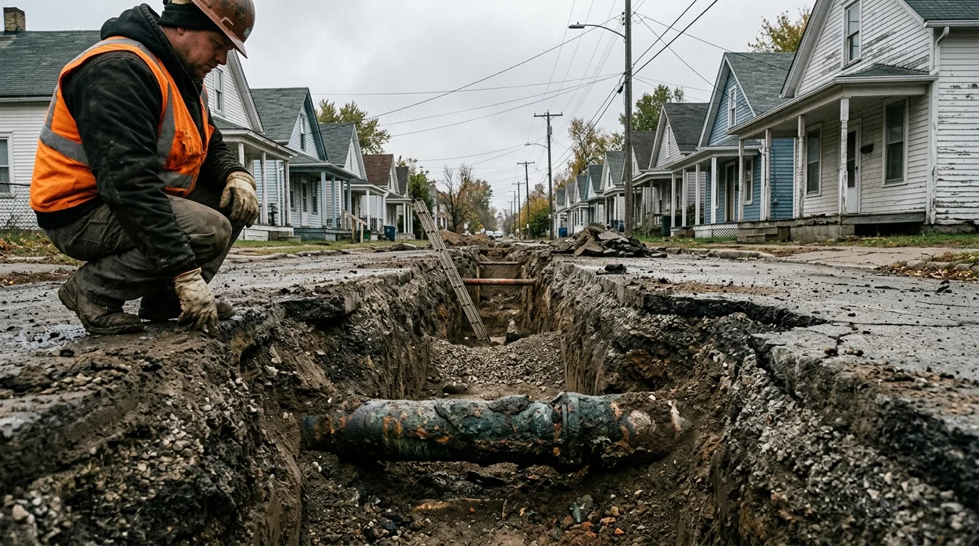 Bay City, MI Moves to Pull Lead Pipes With Federal Infrastructure Money