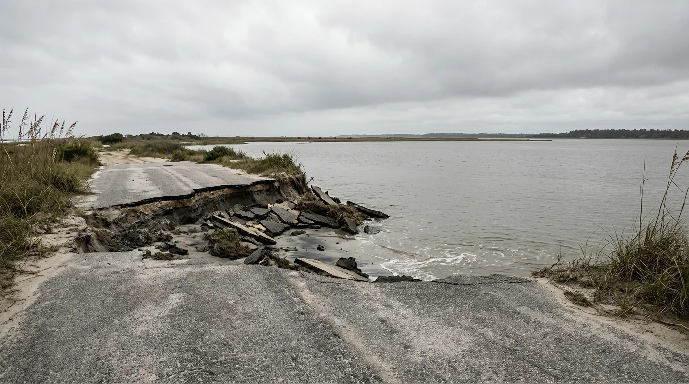 Carteret County Moving to Save Road and Free Beach on Radio Island