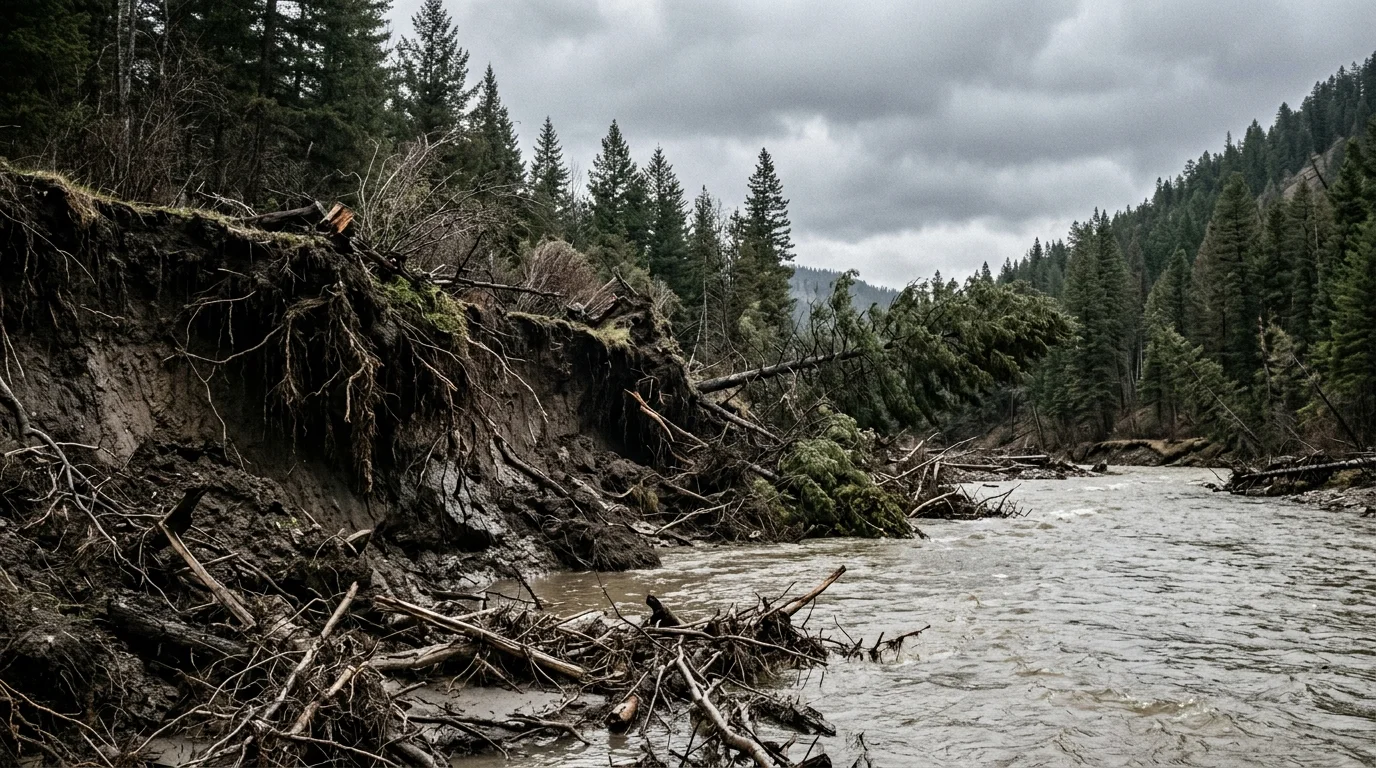 Montana Racing to Shore Up Libby Creek Before Spring Floods Hit Again