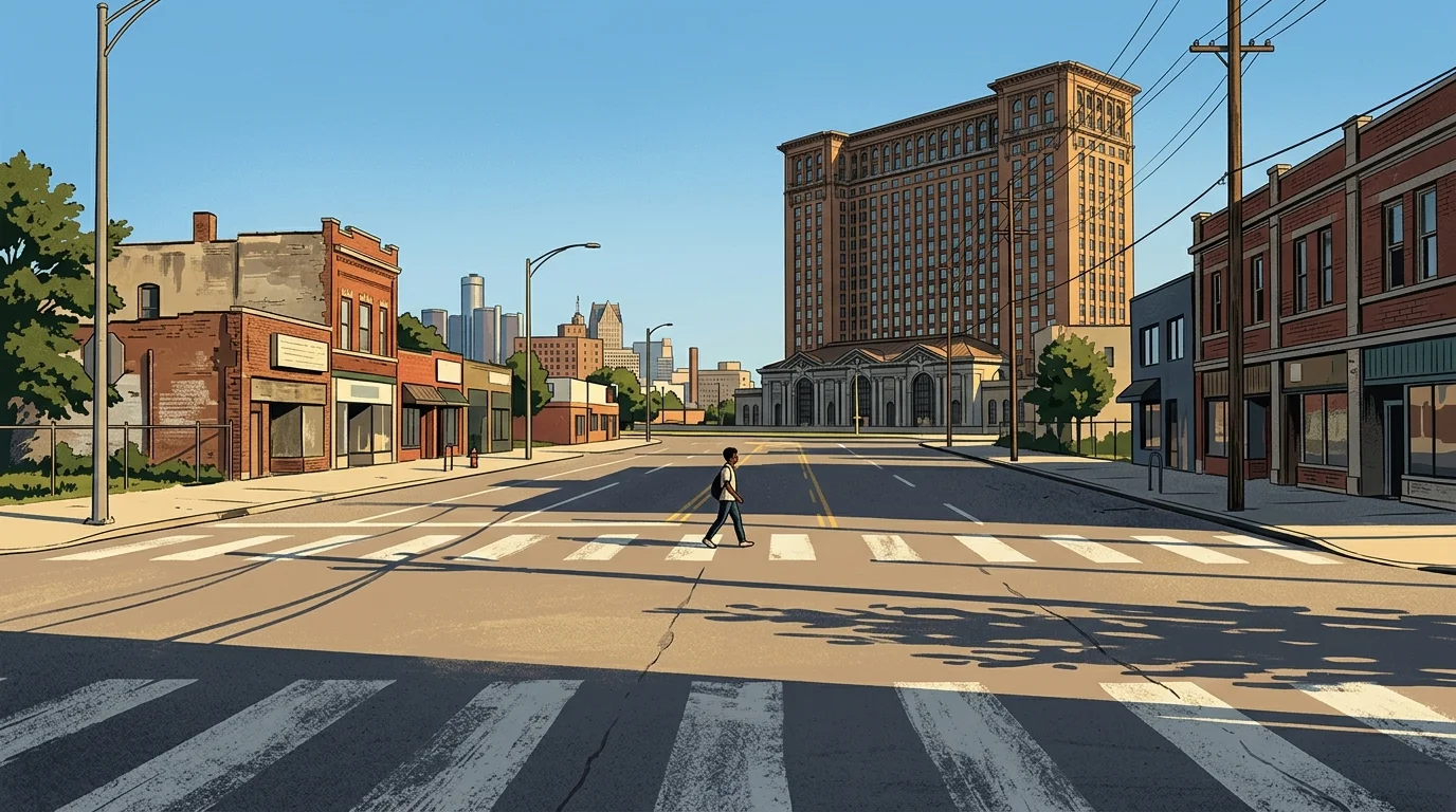 Detroit Slowing Down Corktown's Streets as Foot Traffic Surges