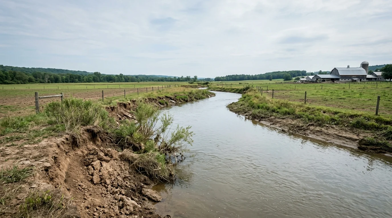 Franklin County Bets on Giving a Stream Room to Flood