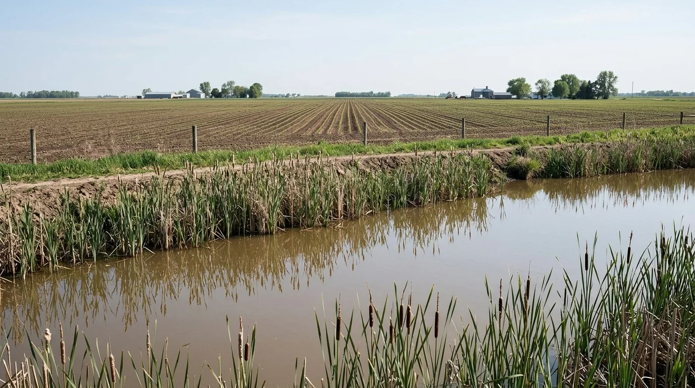 Chickasaw Community Moves to Filter Farm Runoff With Constructed Wetland