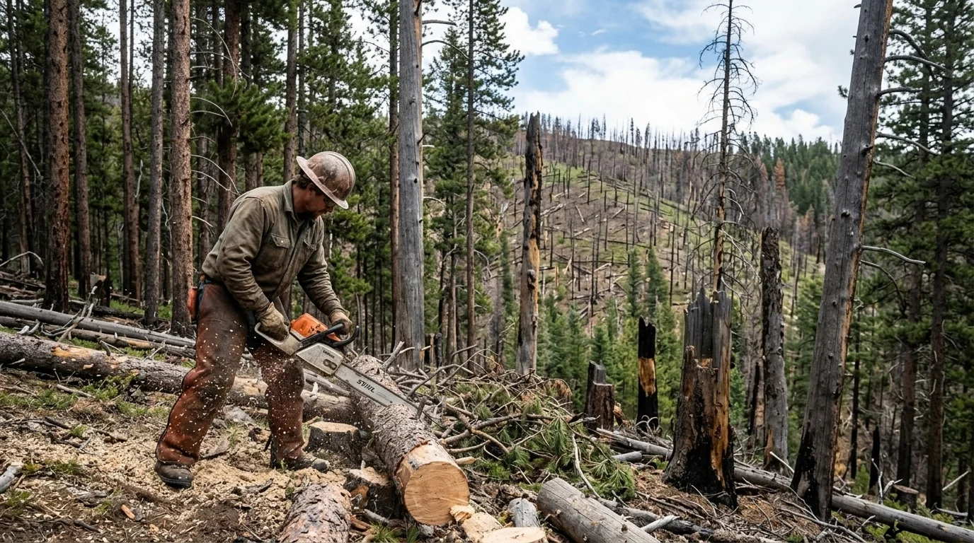 Red Feather Lakes Taking Chainsaw to Wildfire Risk 6 Years After Cameron Peak