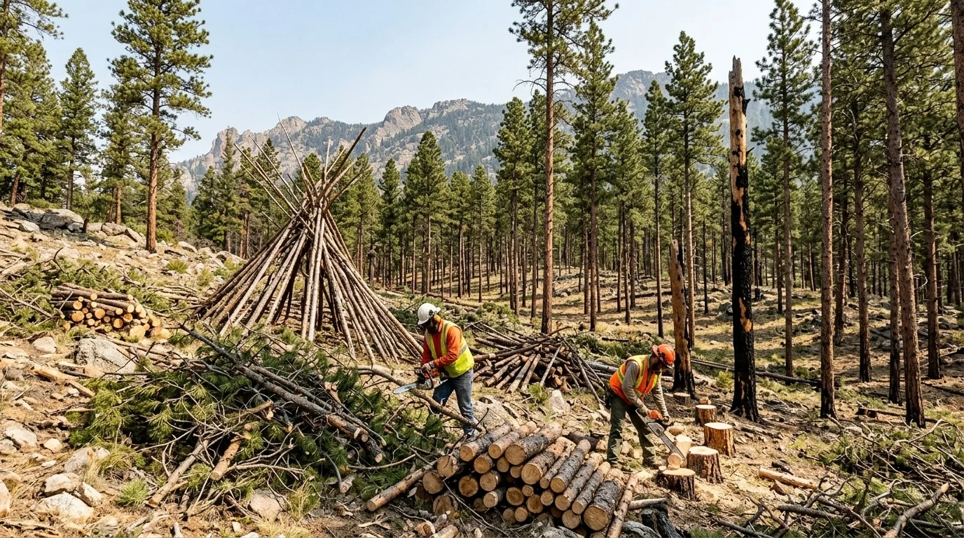 Red Feather Lakes Is Thinning Forests to Survive the Next Megafire