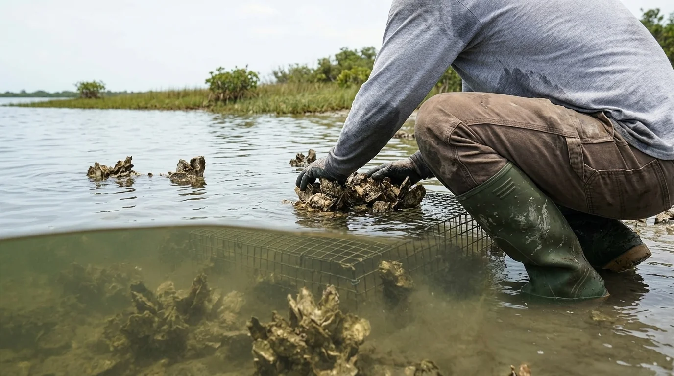 Manatee County Moves to Restore Oyster Reefs After Years of Coastal Damage