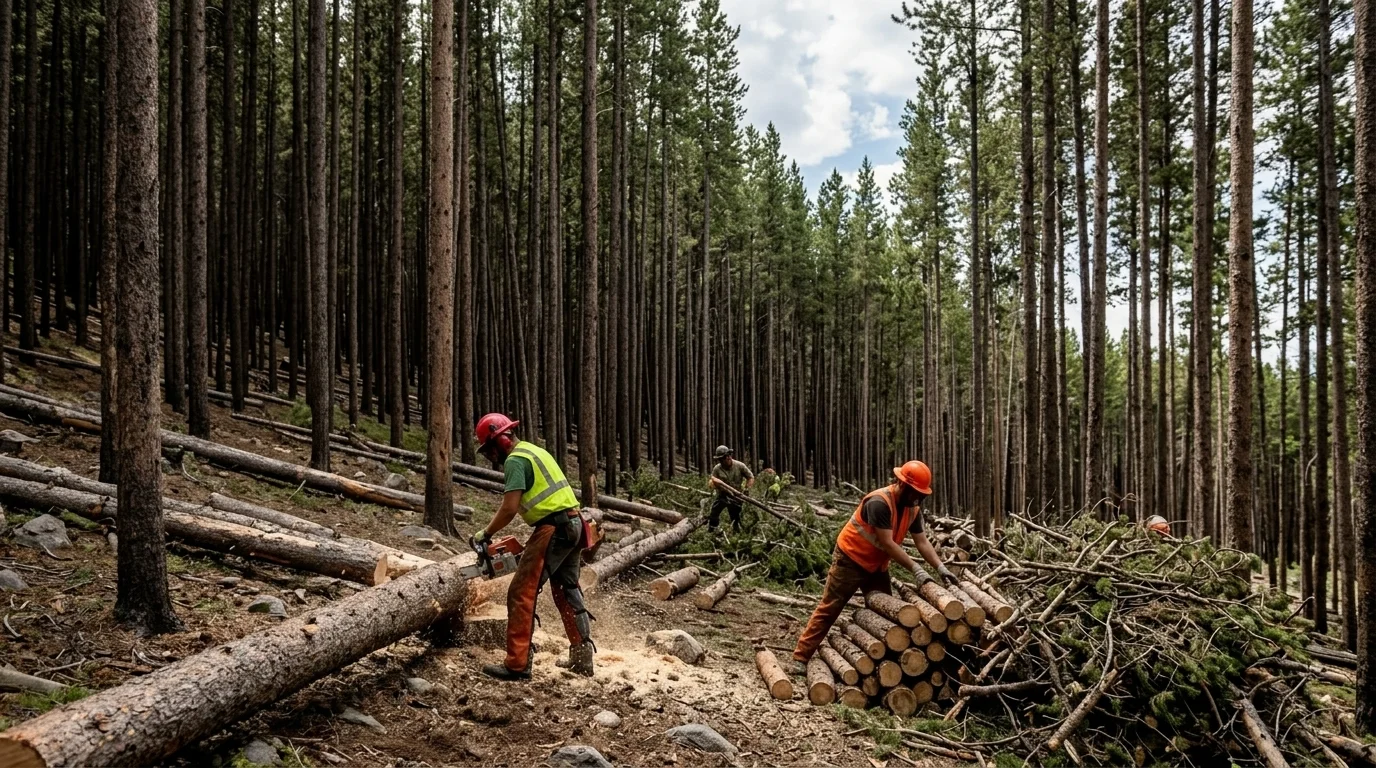 Red Feather Lakes Is Thinning Forests to Survive the Next Megafire