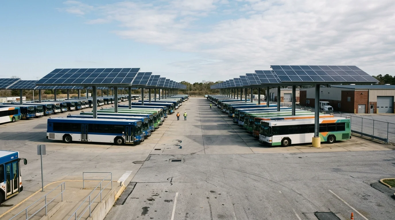 Delaware Is Turning Bus Canopies Into Its Fastest Path to a Renewable Mandate