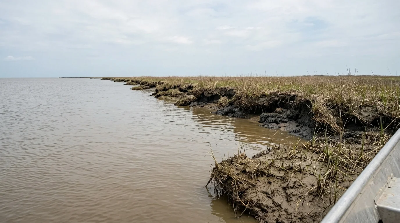 Houma Turns to Oysters and Marsh Grass to Save Eroding Lake Chien