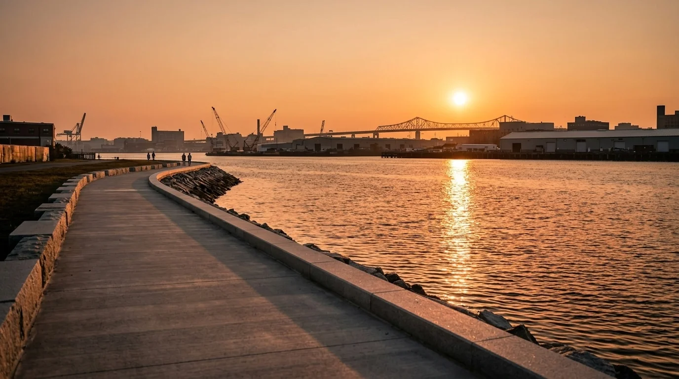 Boston Closing a Key Gap in Its 43-Mile Harborwalk Along Charlestown's Little Mystic Channel