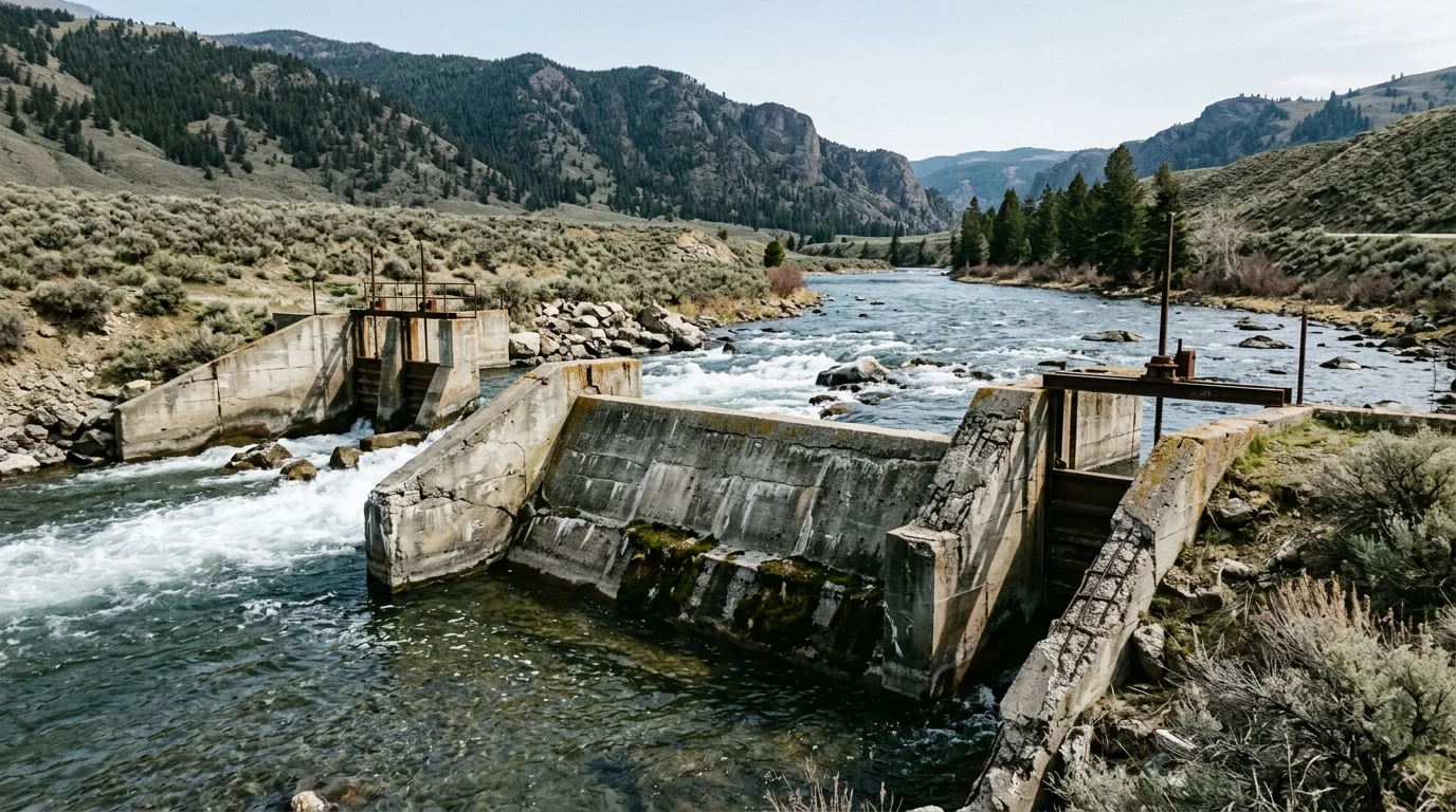 Montana Rebuilding Century-Old Yellowstone Dam to Let Native Trout Pass Again