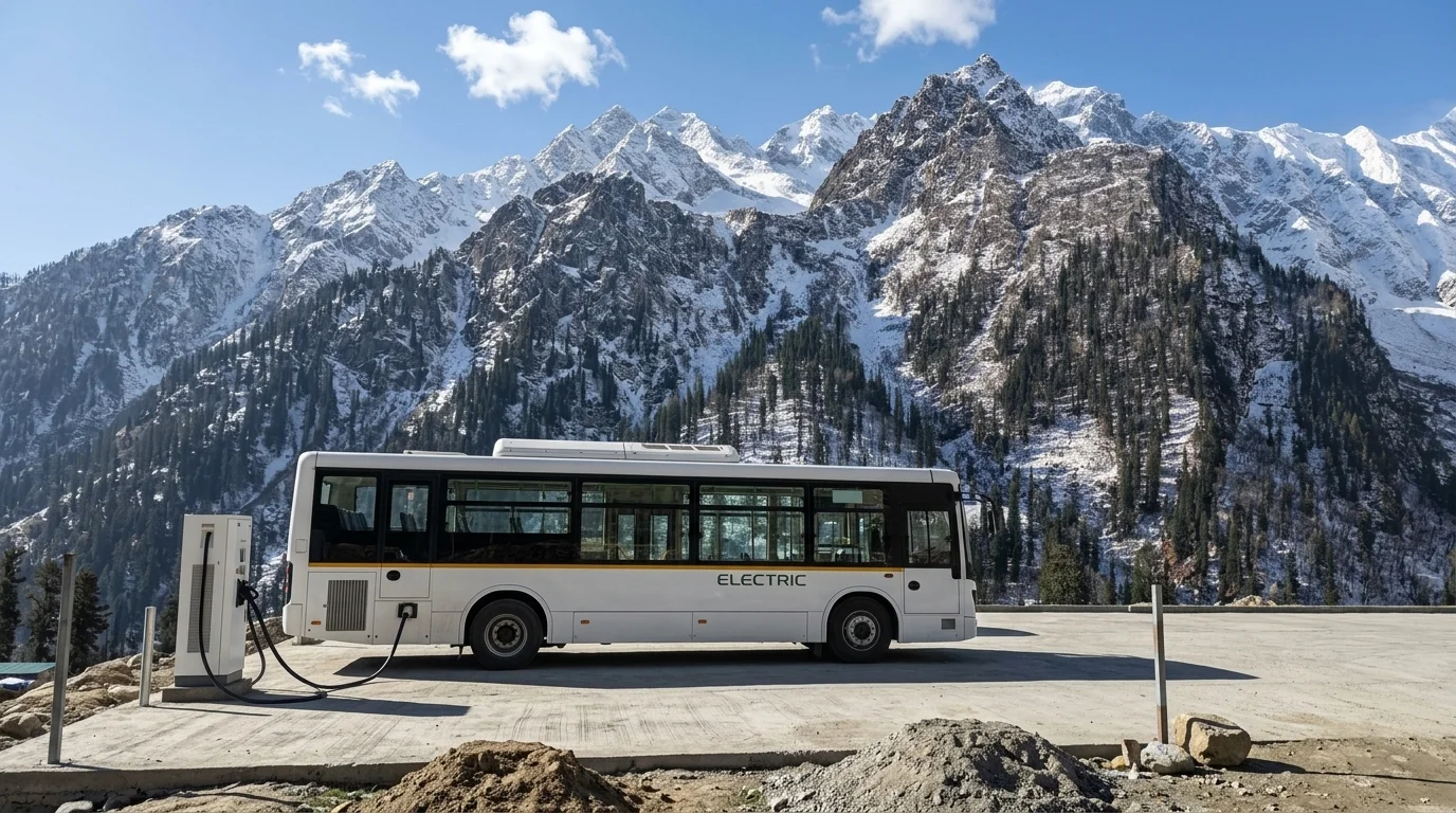 Himachal Pradesh Moves to Build Charging Network for Its Electric Bus Fleet