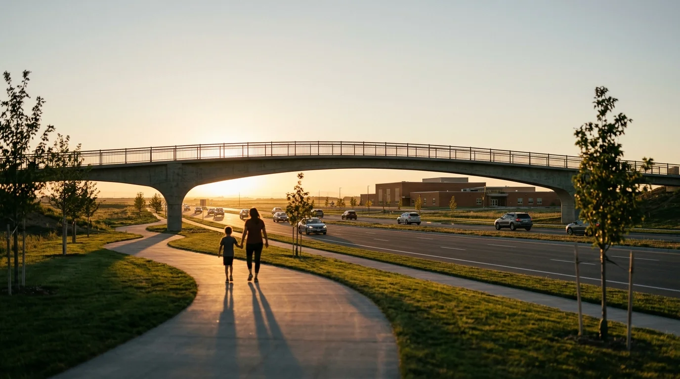 Commerce City Building Pedestrian Bridge So Kids Can Safely Walk to School