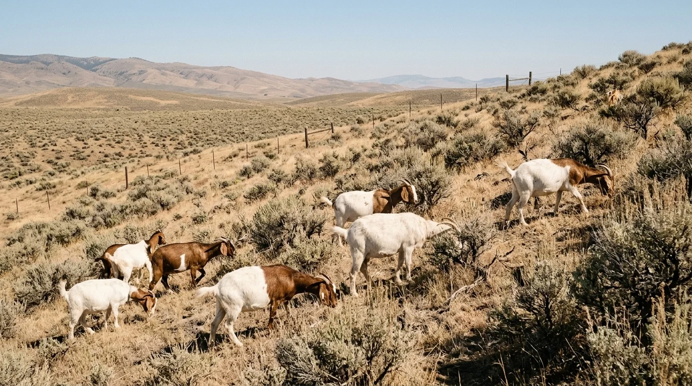 Parks Department Turns to Grazing Animals to Cut Wildfire Fuel