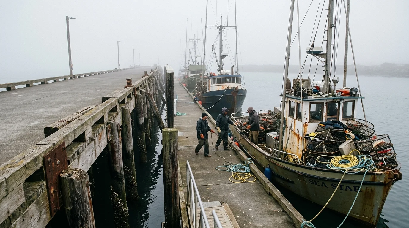 Crescent City's Tsunami-Scarred Harbor to Finally Replace Historic Citizens' Dock