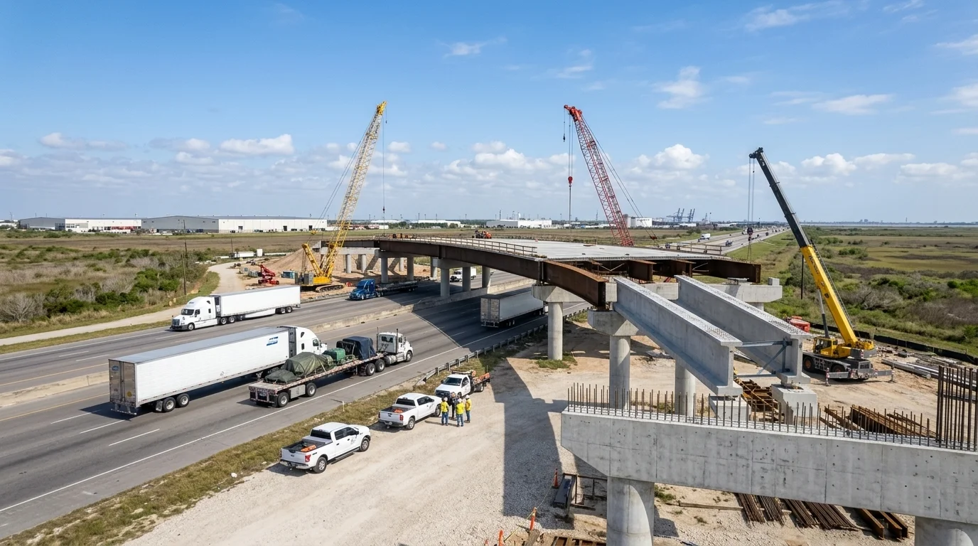 Gulfport Building $60M Road and I-10 Overpass to Link Port, Airport and Interstate