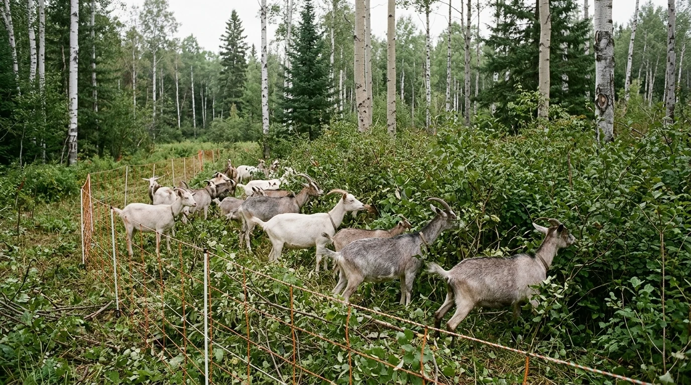 Minnesota Is Sending Goats to Historic Ah Gwah Ching Grounds to Cut Wildfire Risk