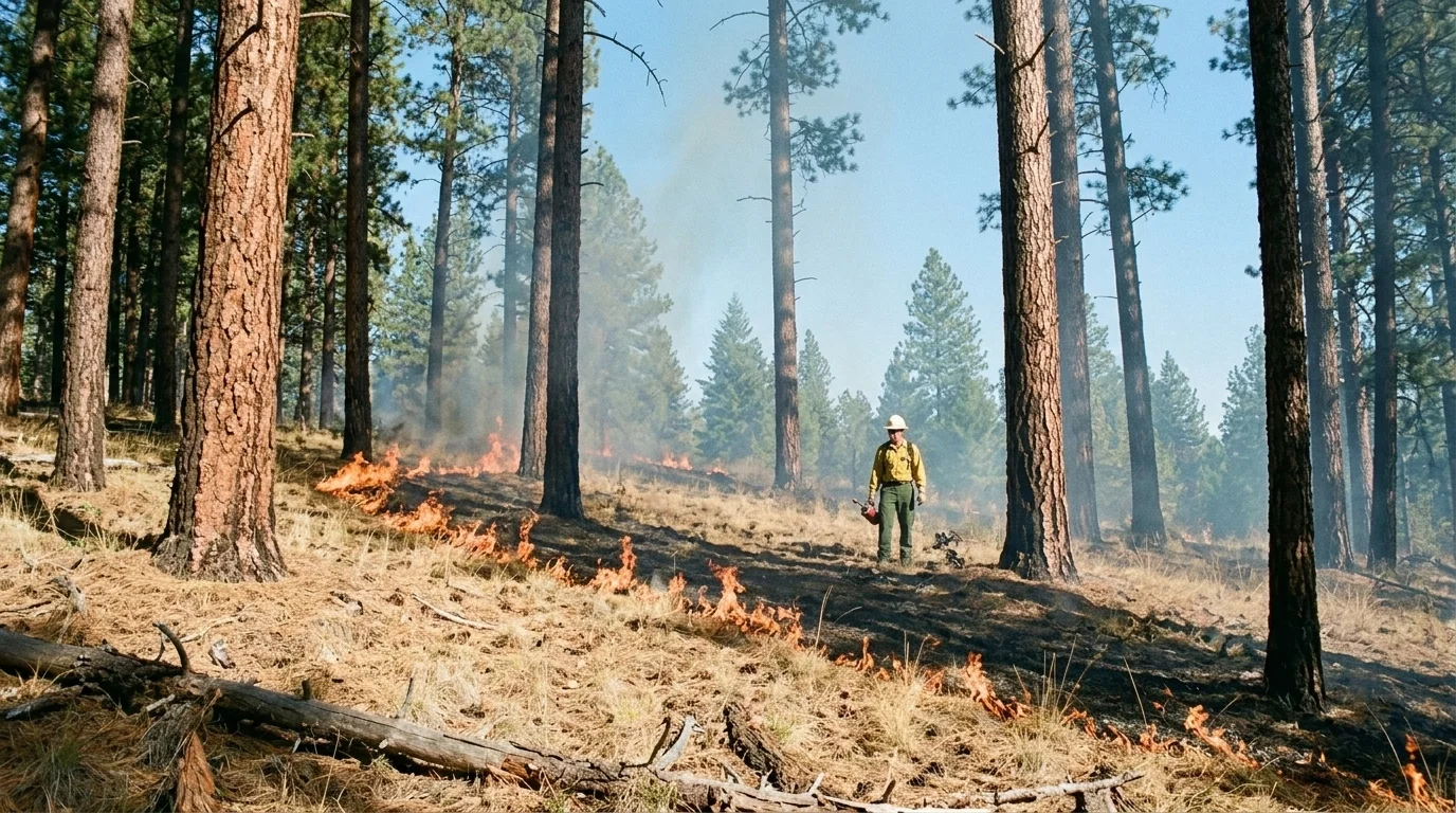 Chelan County Bets on Prescribed Burns to Stop the Next Megafire