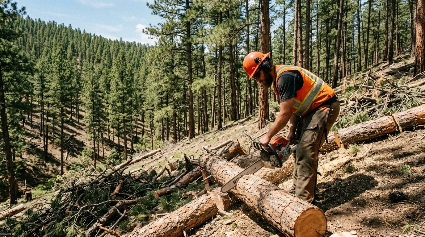 Colorado Springs Area Gets Another Round of Wildfire Thinning on Cheyenne Mountain