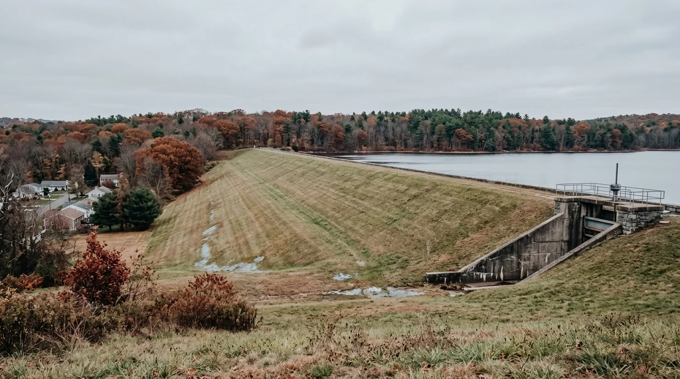 Meriden, Conn. Moves to Seal Century-Old Dike That Guards Its Water Supply