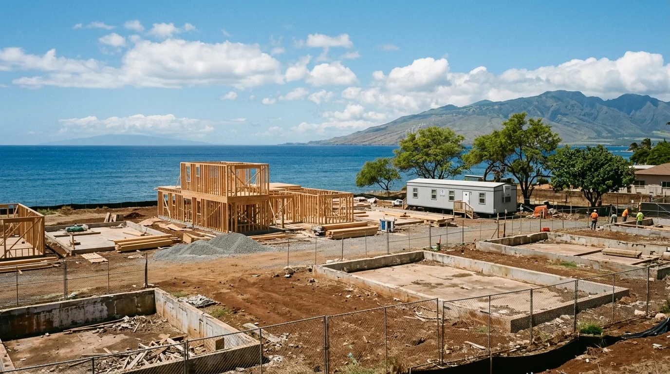 Maui Has $1.6 Billion to Rebuild. Now It Has to Spend It.