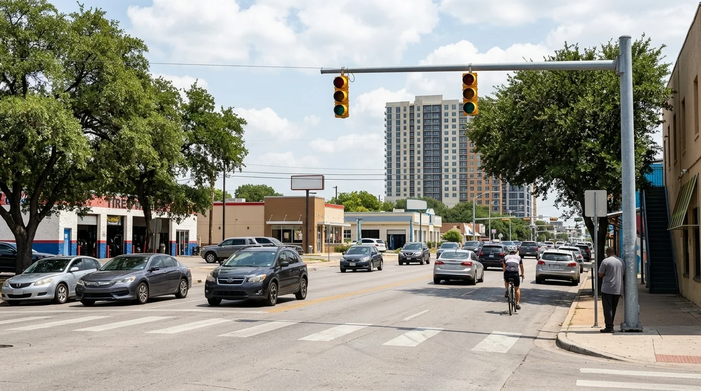 South Lamar Boulevard Is Finally Getting the Sidewalks, Bike Lanes, and Bus Stops Austin Promised a Decade Ago