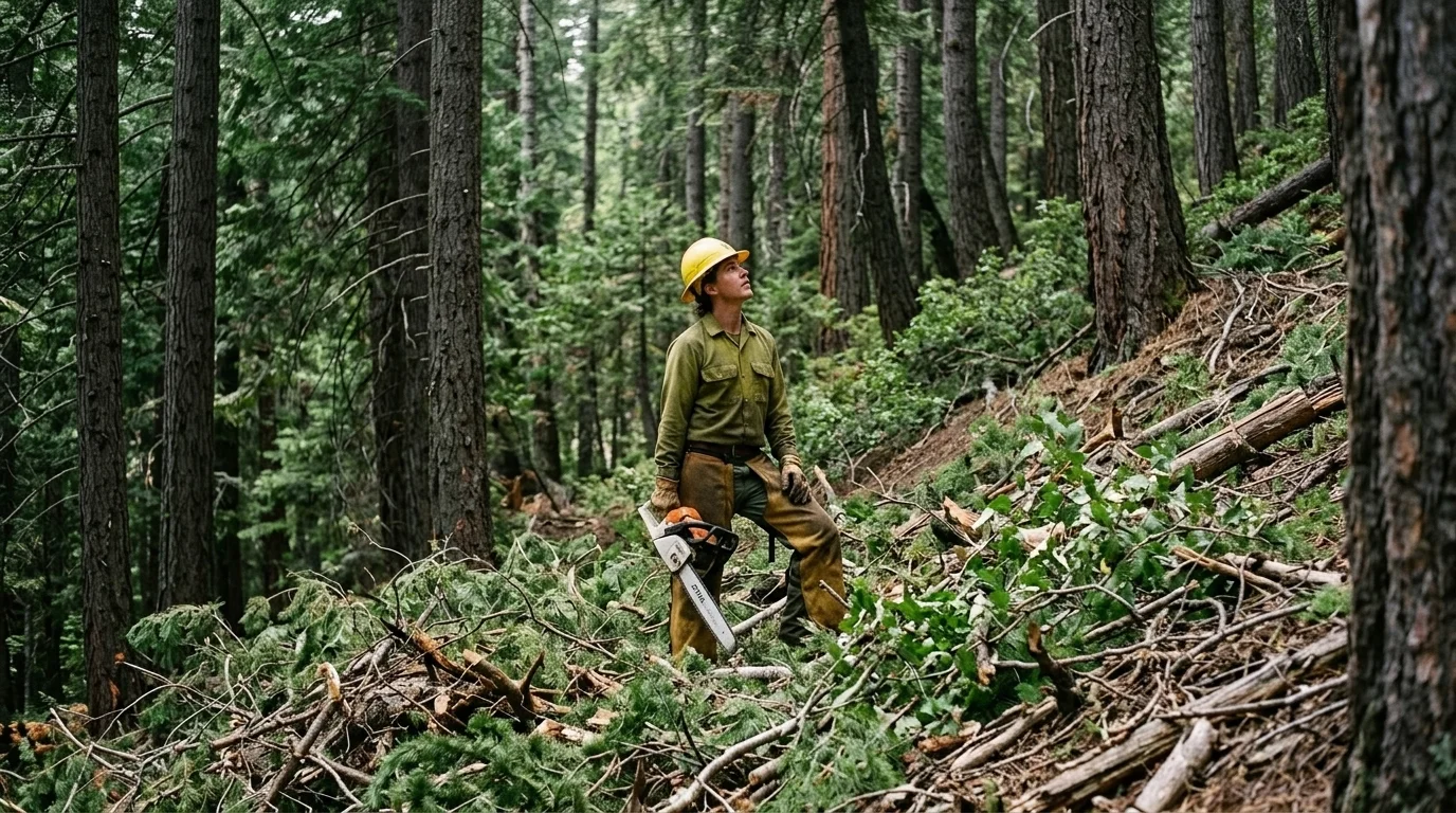Trinity County Crews to Clear 515 Acres of Wildfire Fuel Near Parks Creek