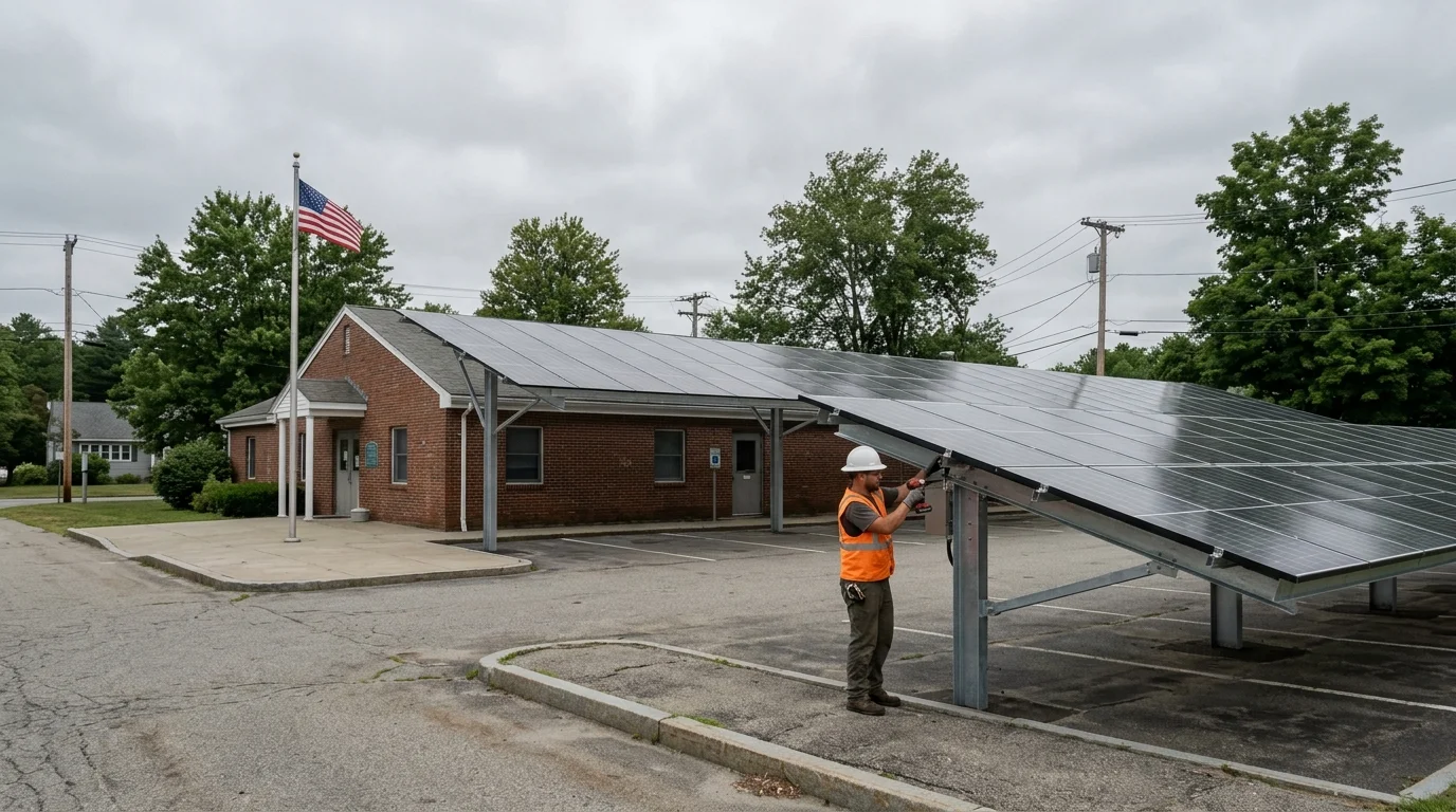 Vermont Fire Districts and Armories Are Now Filling the Federal Solar Void
