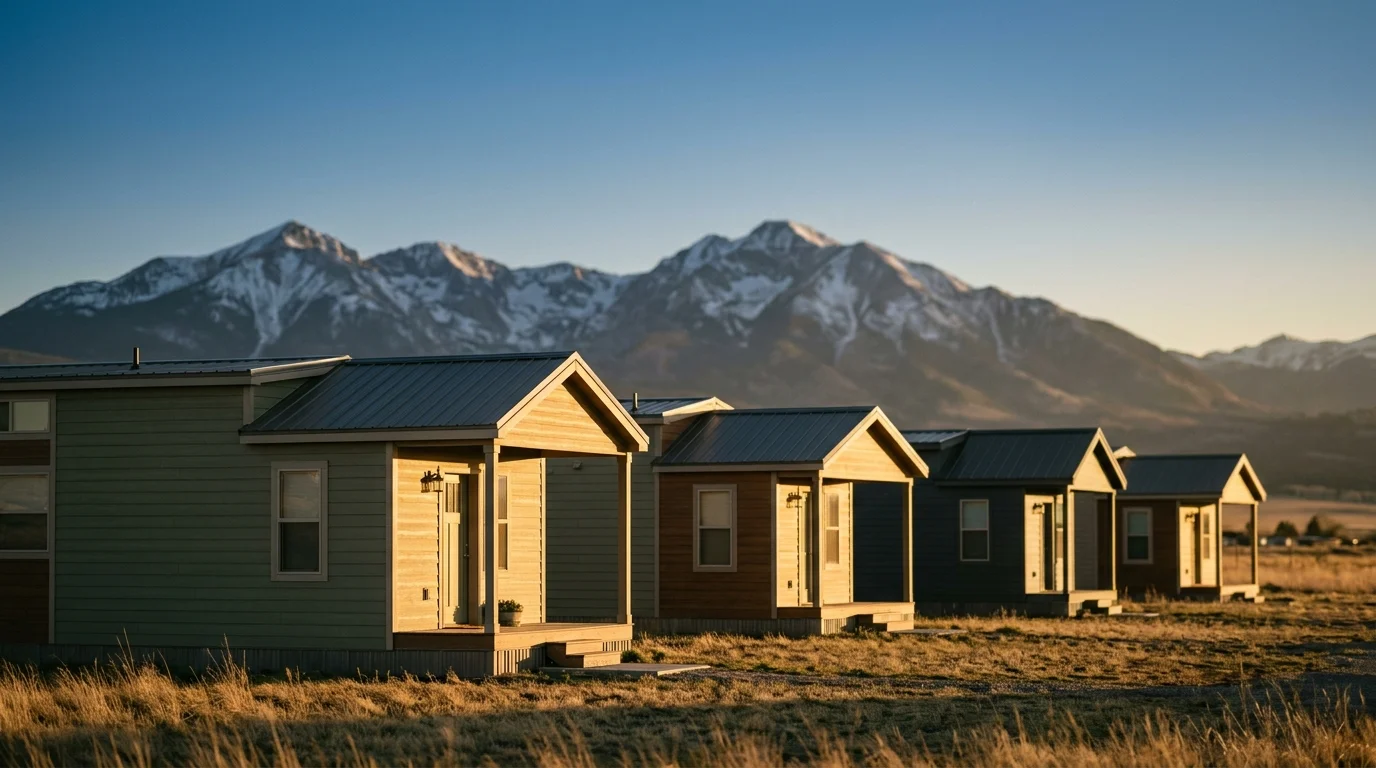 A Tiny Home Village Could Bring Relief to a Rocky Mountain Housing Crunch