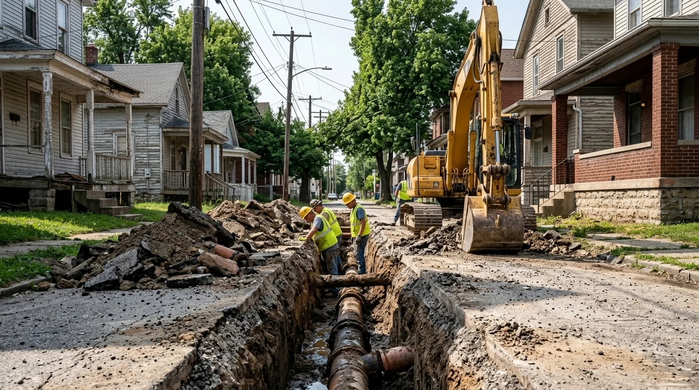 Hamilton, Ohio Digs Into Phase 2 of Neighborhood Infrastructure Overhaul
