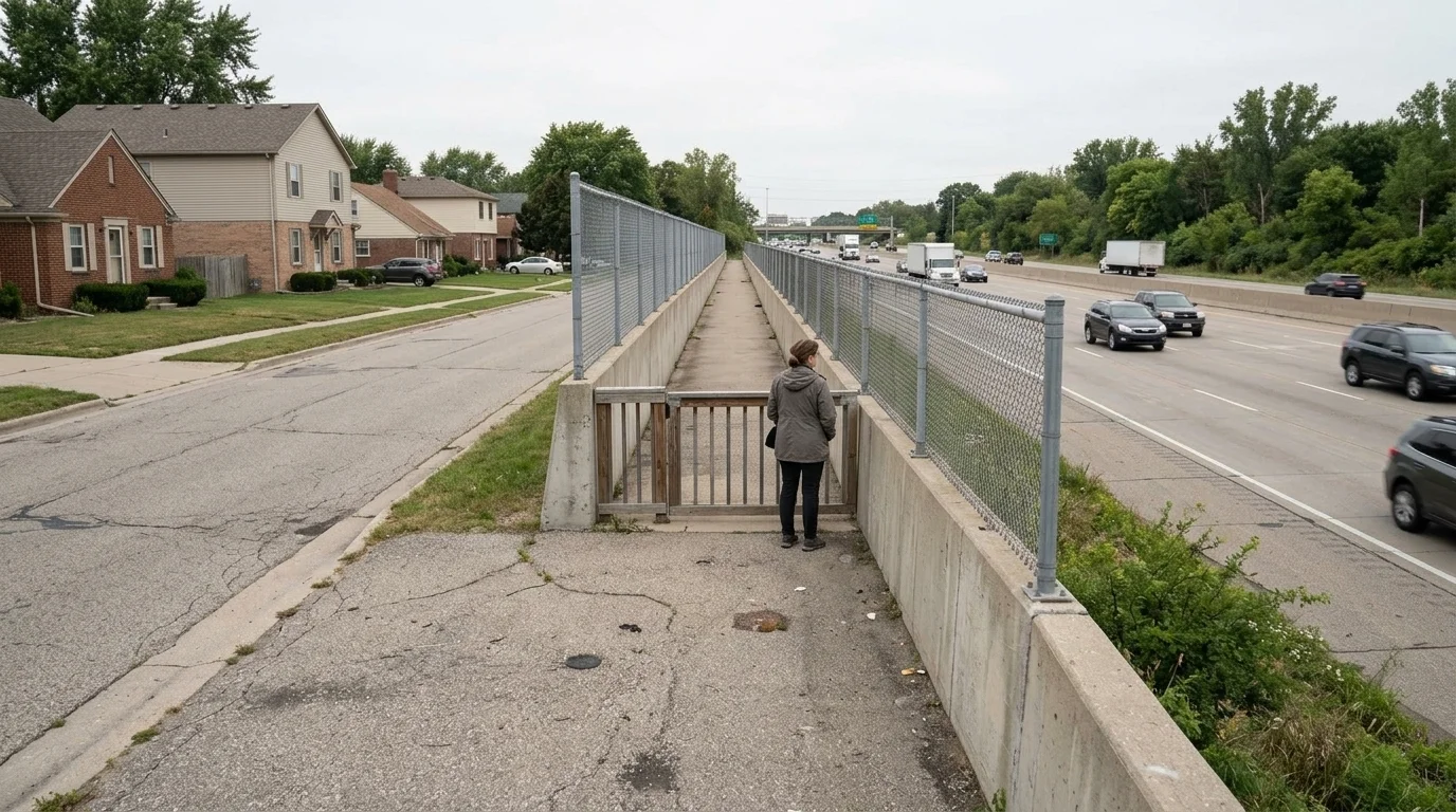 Kentwood Plans Pedestrian Bridge to Reconnect Neighborhoods Split by I-96
