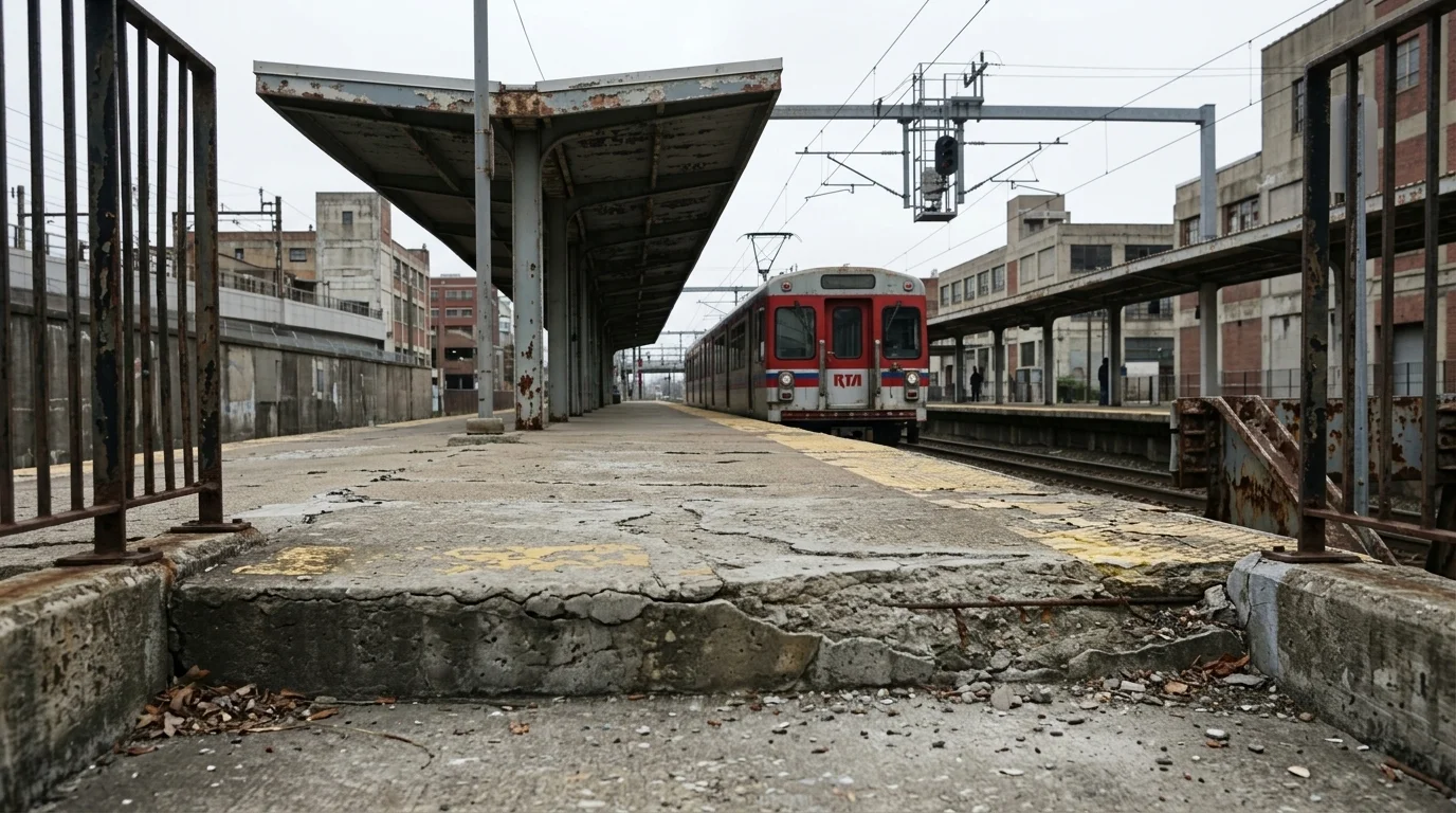 Cleveland's 70-Year-Old Red Line Platforms Are Finally Getting Rebuilt