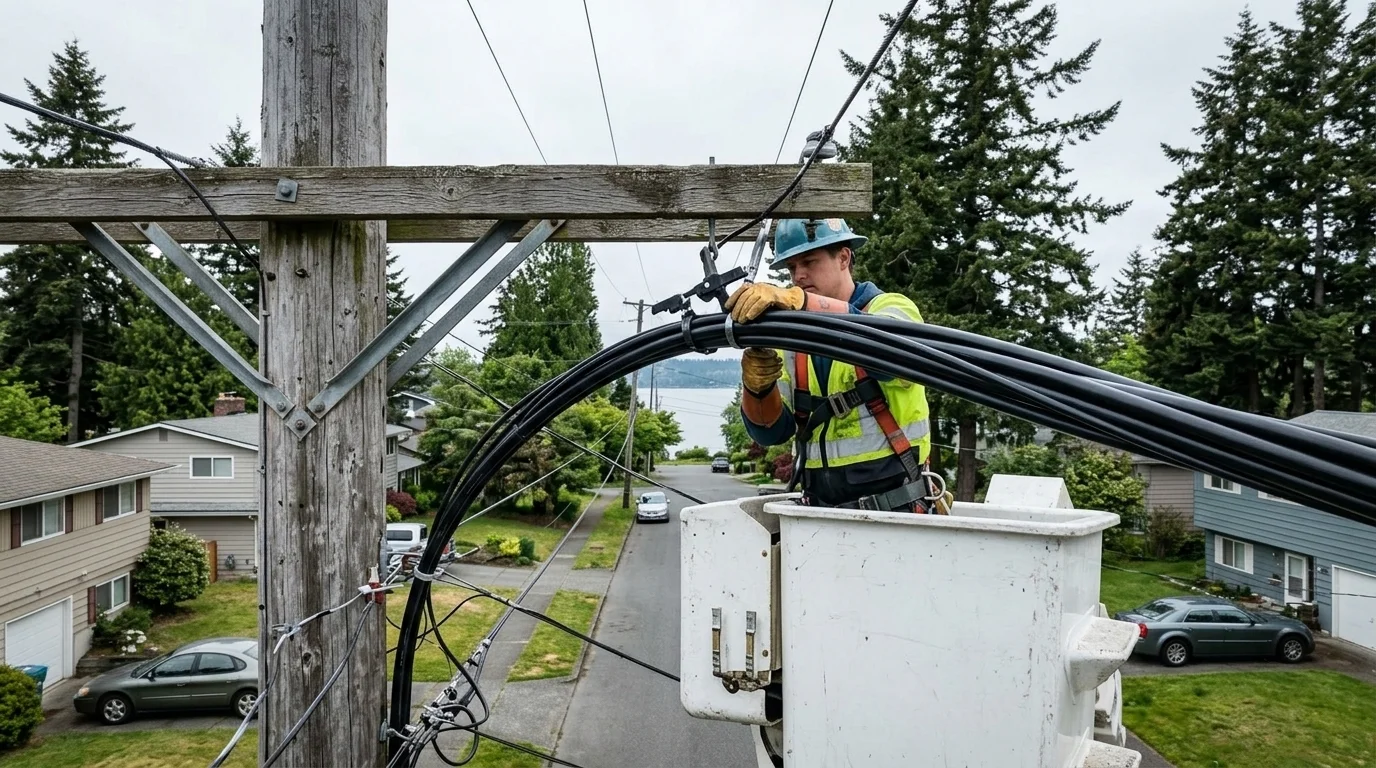 Kitsap County Stringing Fiber to Homes With Federal Pandemic Relief Money