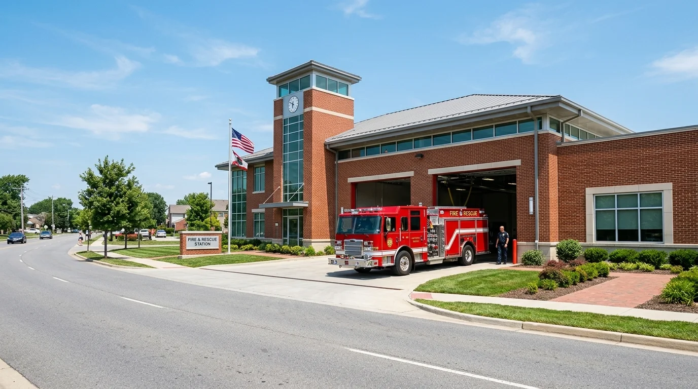 Nicholasville Adding 5th Fire Station With Tornado Shelter on Growing South Corridor