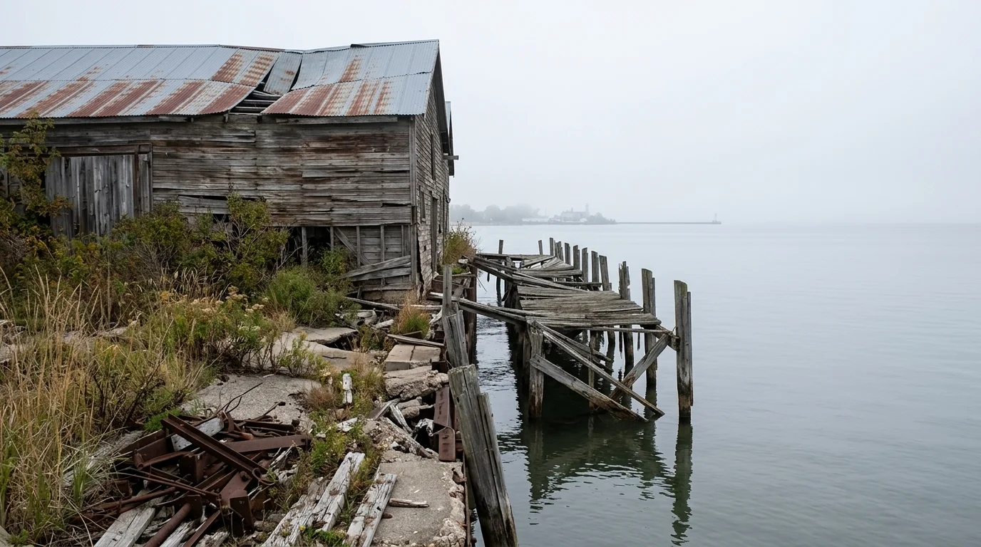 Michigan Community Tackles Derelict Fish Plant and Marina at Beaver's Landing