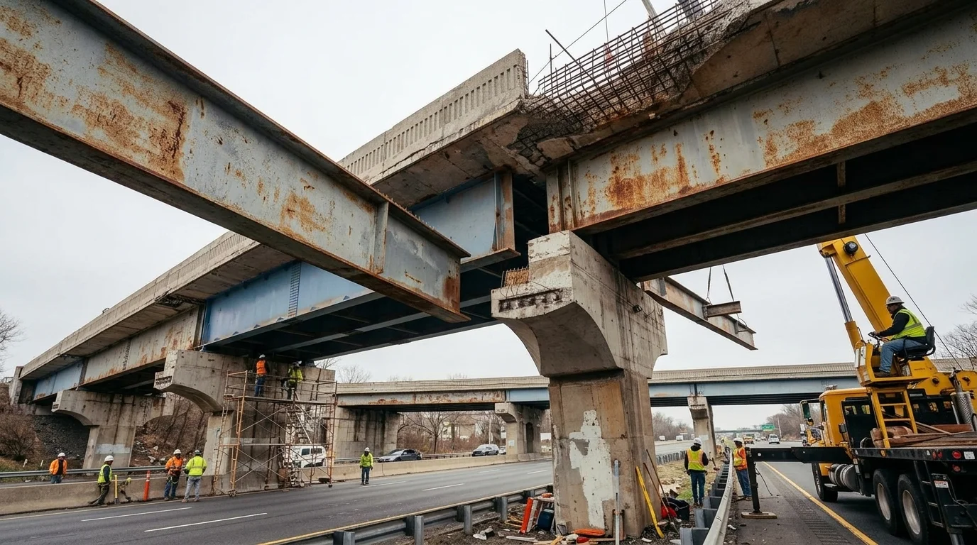 New Jersey Moving to Replace Aging Garden State Connector Bridge