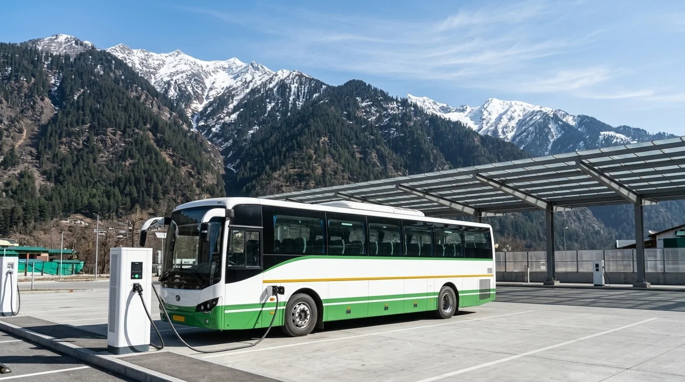 Himachal Pradesh Moves to Electrify Bus Depot on Kullu-Manali Tourist Corridor