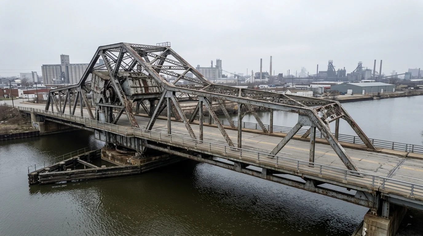 Chicago's Southeast Side Gets Long-Overdue Rehab for Aging Calumet River Drawbridge