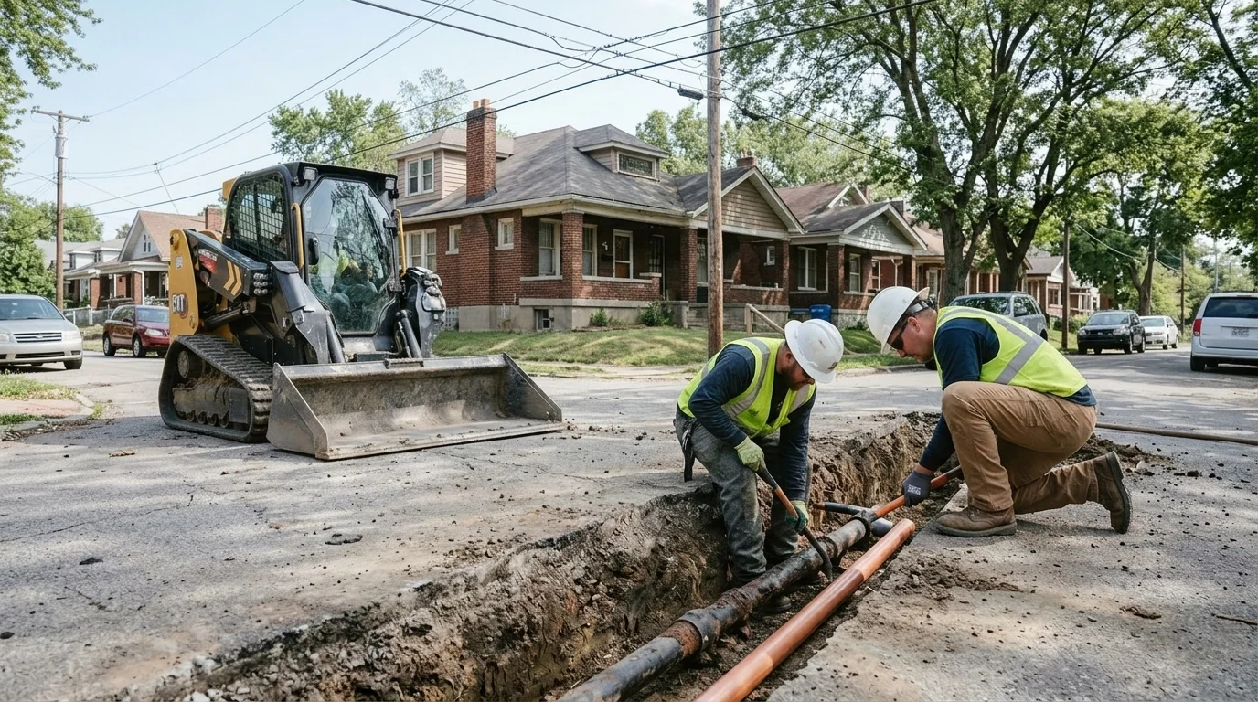 Cincinnati Digs Into Lead Pipe Removal With New Round of Replacements