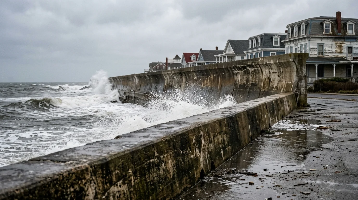 Cape May, NJ Is Reinforcing Its Seawall Before the Next Storm Arrives