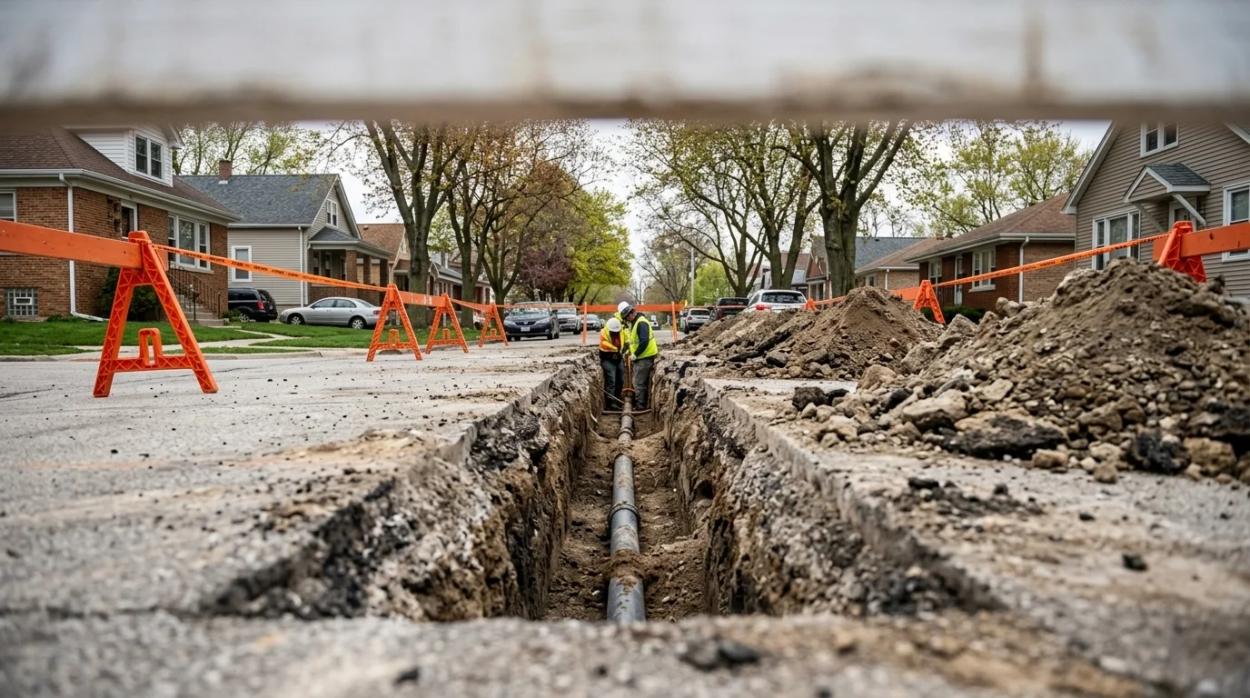 Illinois Cities Are Racing to Replace Lead Pipes Before Federal Money Runs Out
