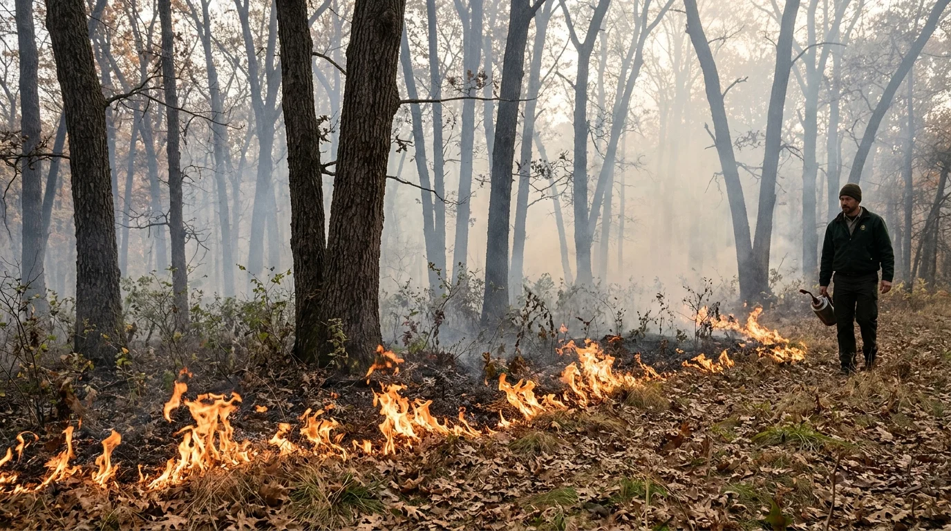 Oakland County Parks Is Lighting Fires on Purpose to Save Its Forests